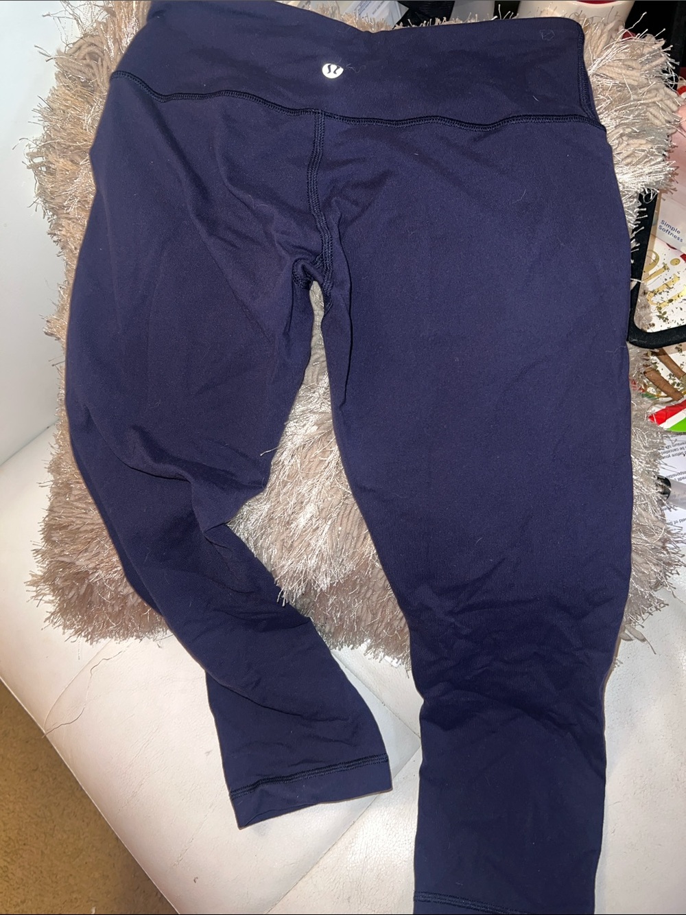 lululemon athletica navy performance leggings